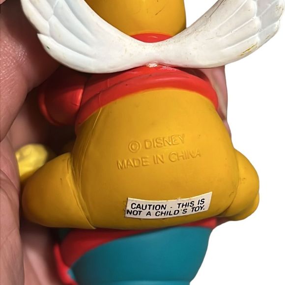 Disney Ornament Winnie the Pooh Grolier Christmas Magic Holiday No Box - Picture 7 of 8